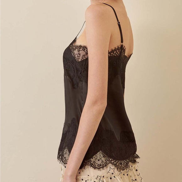 Storia Black Lace Cami Top - Picture 2 of 3